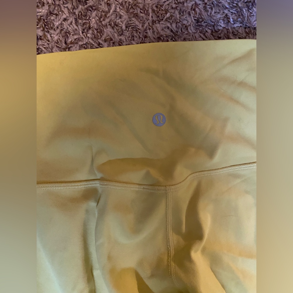 Lululemon Yellow Leggings